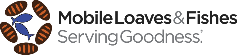 Mobile Loaves and Fishes Logo Horizontal PNG